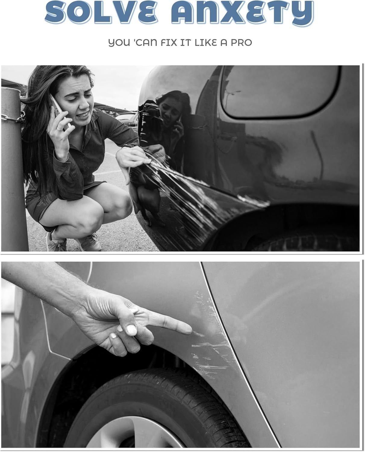 Car Paint Scratch Repair,Touch Up Paint for Cars,Car Accessories,Scratch Pens…