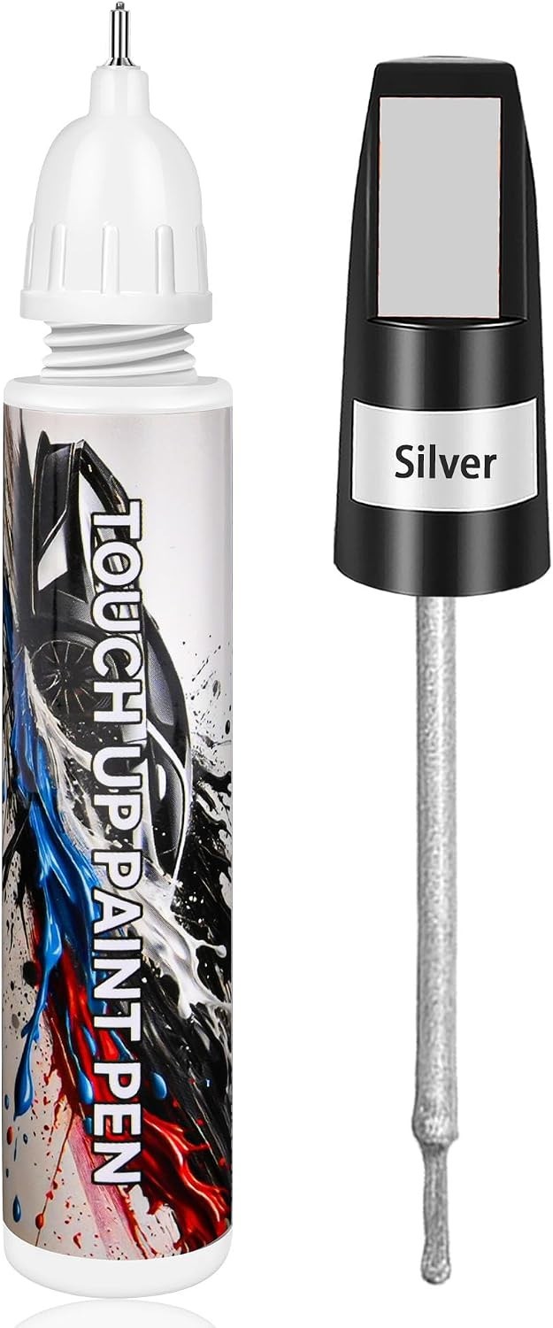 Touch Up Paint for Cars, Silver Car Paint Touch Up Pen, Car Paint Scratch Rep…
