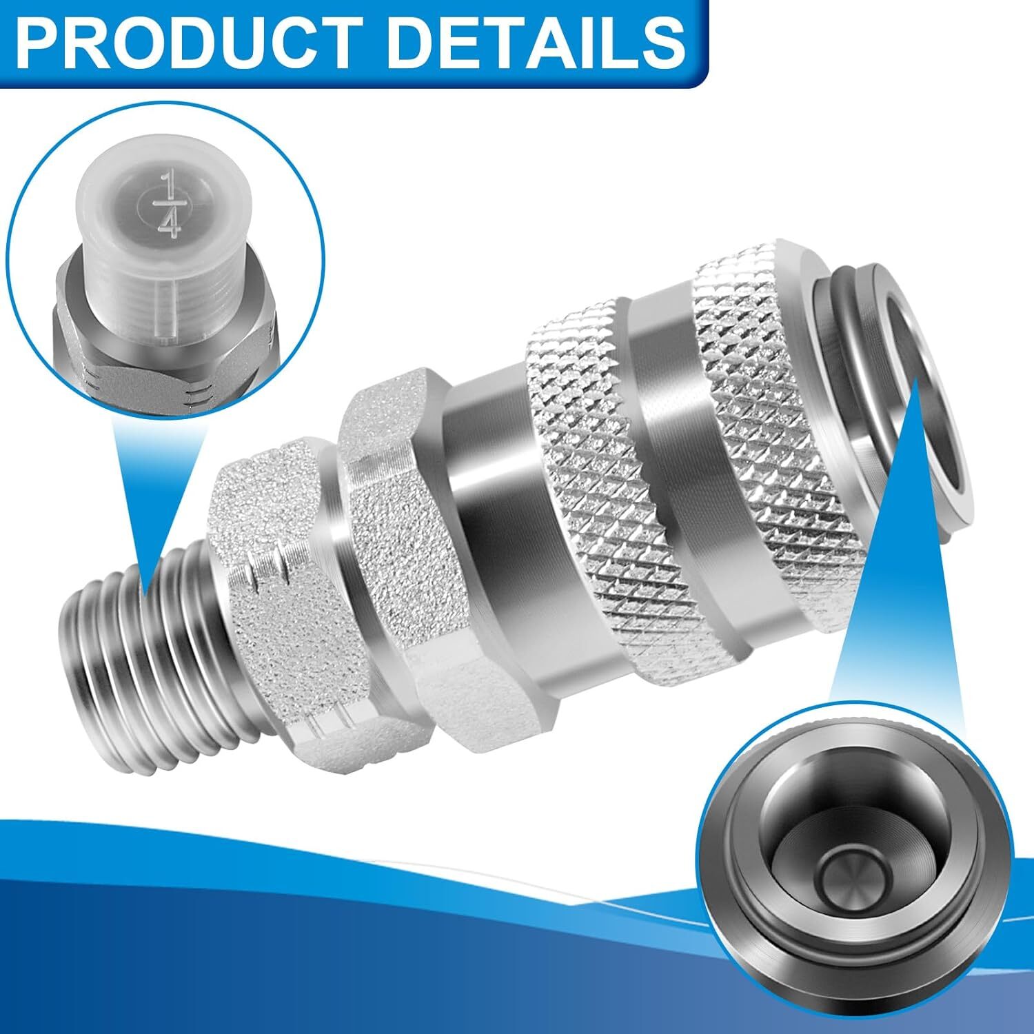 5869-1, J-47912-QC Fuel System Coupler Fitting Tool for Detroit Diesel Cummins