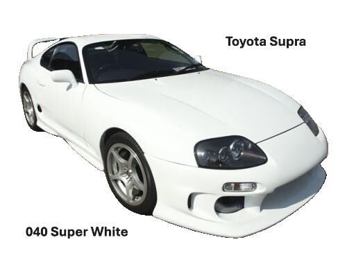 040 Super White Toyota – 2 Oz Touch Up Paint Basecoat Paint! Mixes 2 to 1