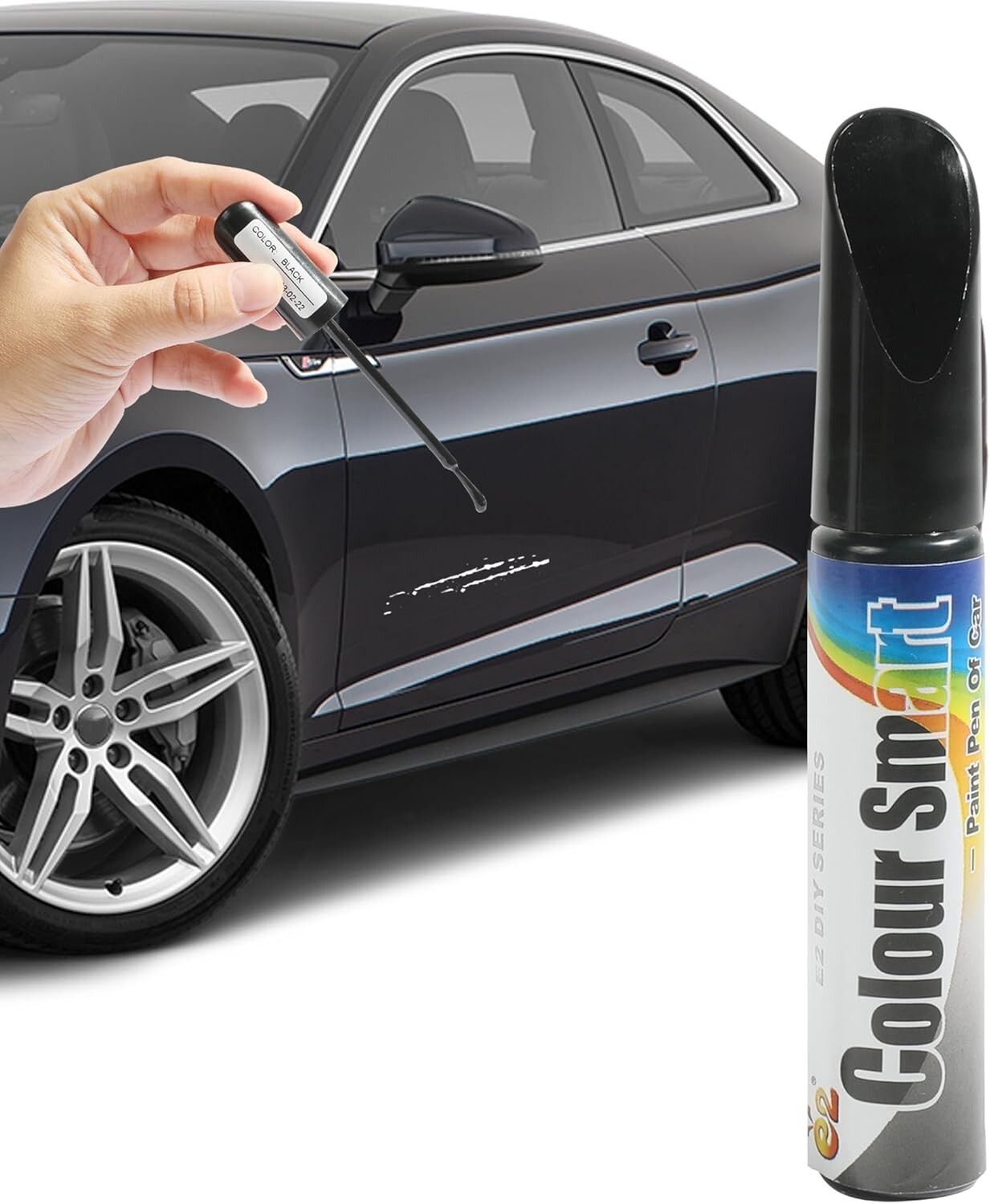 Restaurador Pintura Para Carros Auto Color Blanco Removedor Rayaduras Efectivo