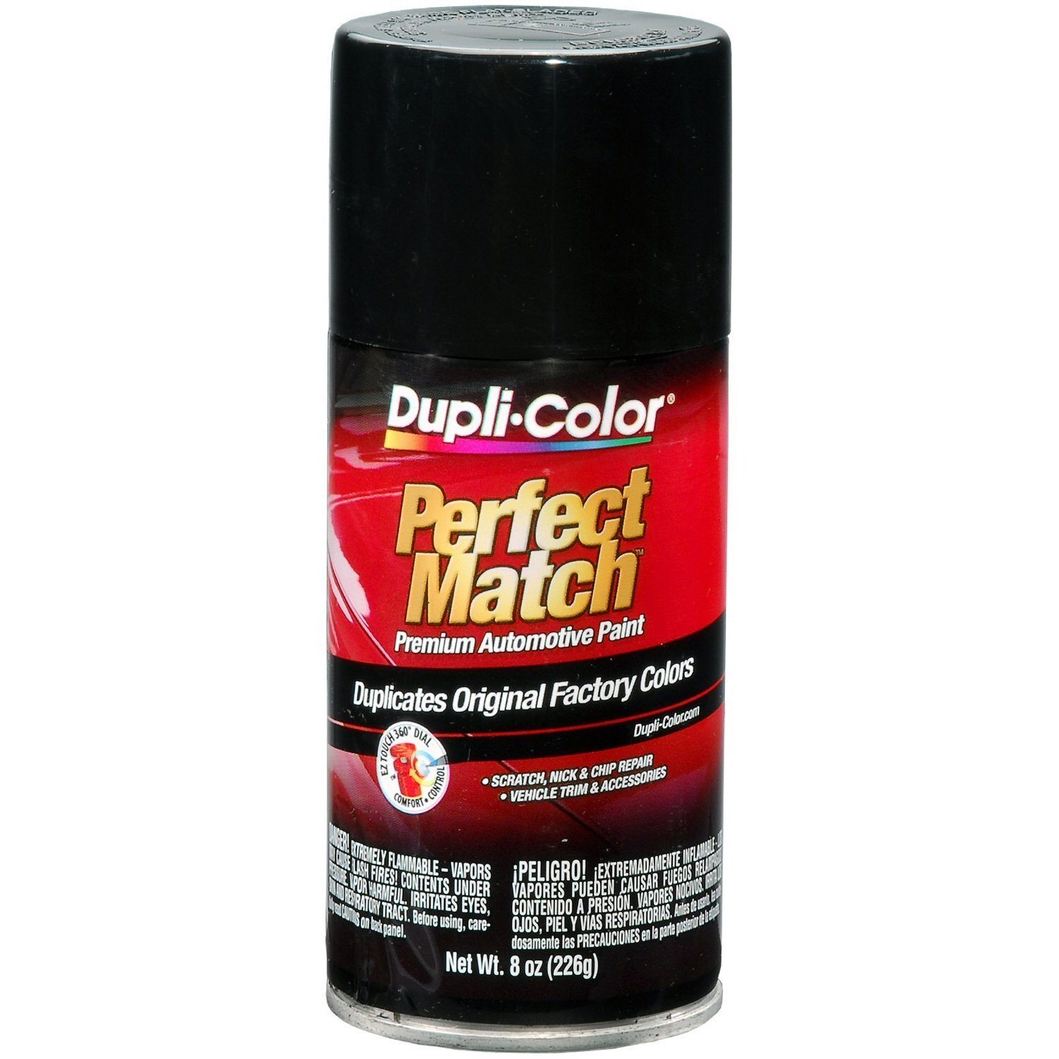 Duplicolor BUN0100 For Mercedes Code 040 Black 8 oz. Aerosol Spray Paint