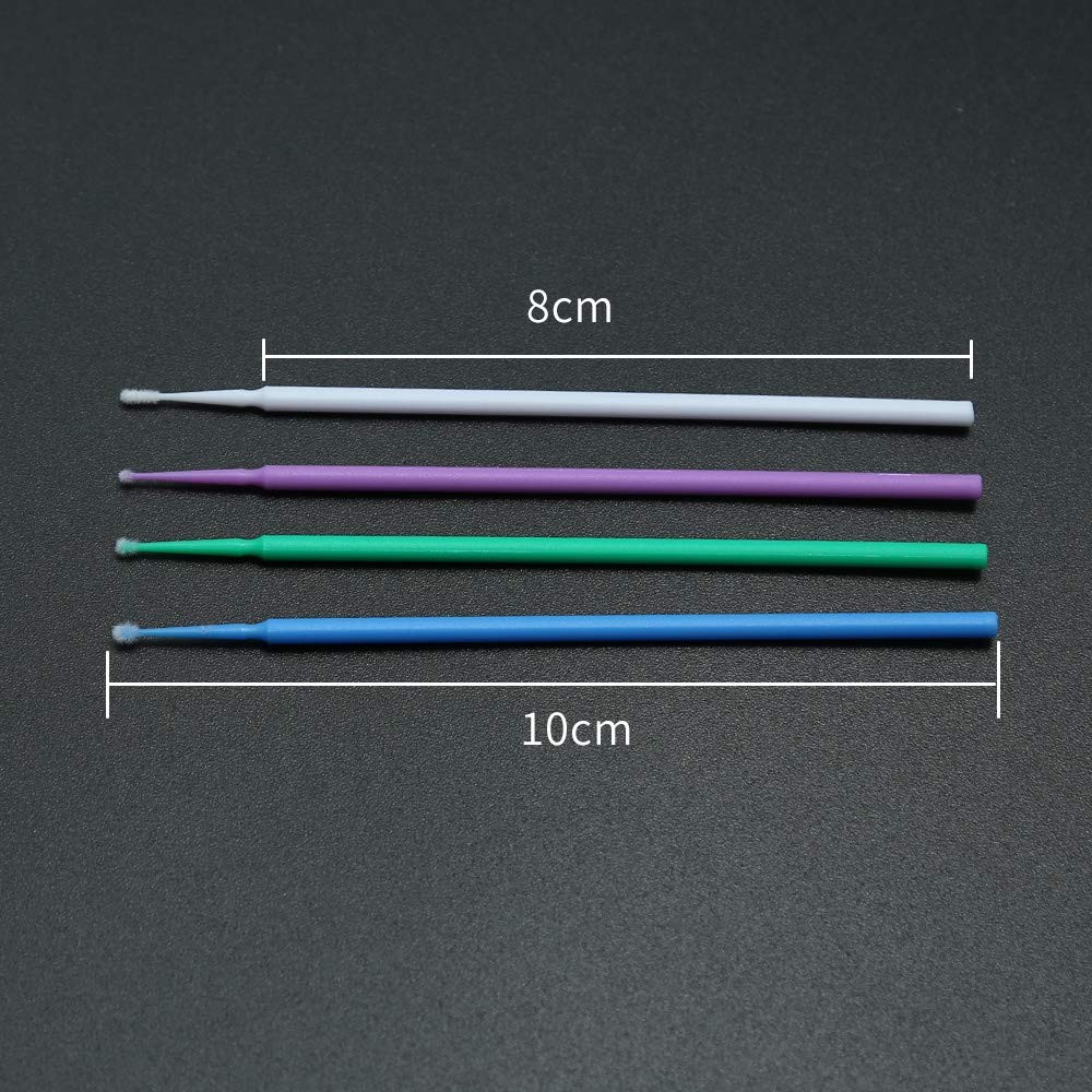 Touch Up Paint Brushes for Automotive 1.5, 2.0, 2.5MM, Multicolor