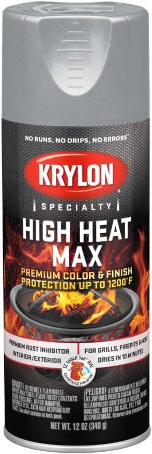 High Heat Max, Aluminum, Gloss, 12 ounce
