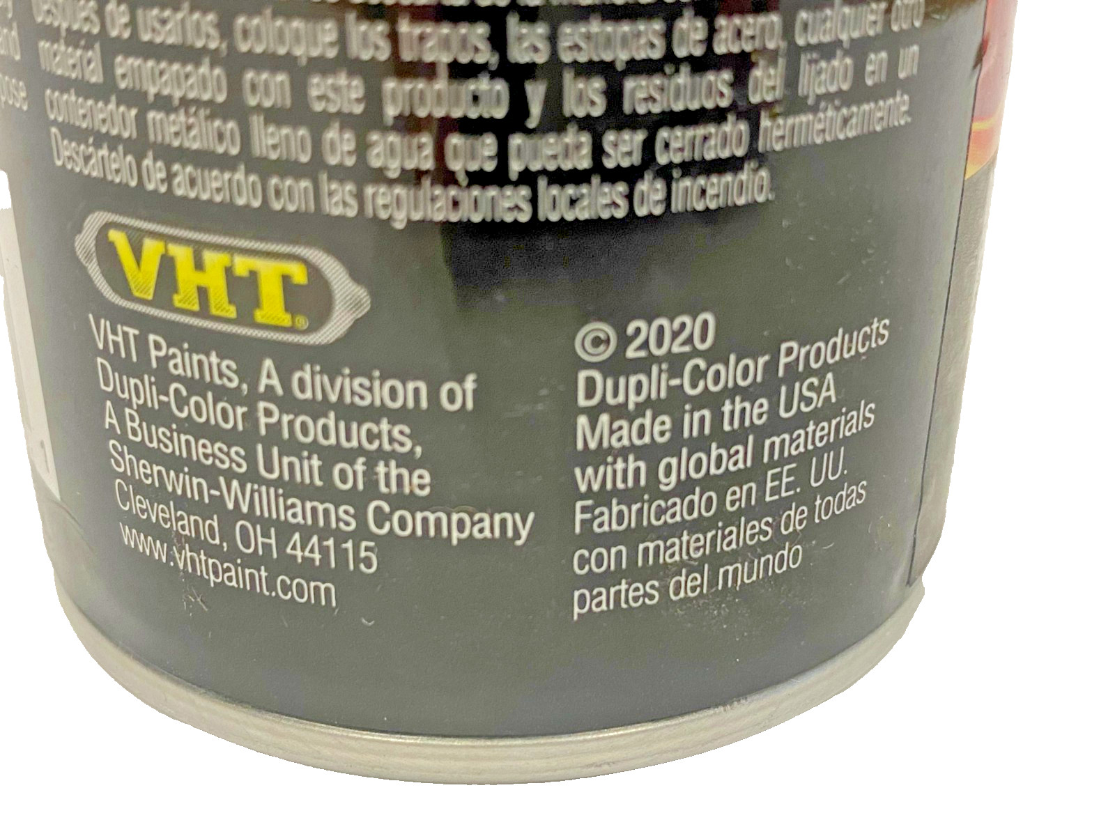 VHT Plastic Paint Blue EPA 1.40 Part #SP822 High Temp 11oz, Exterior & Interior
