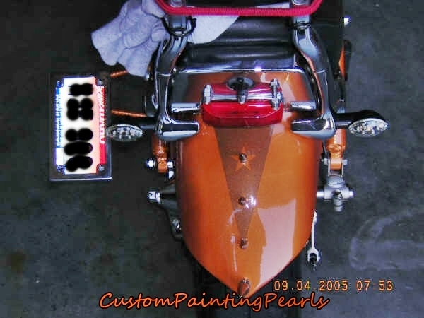 25g Reflective COPPER Pigment Kandys Auto Paint Clear Coat