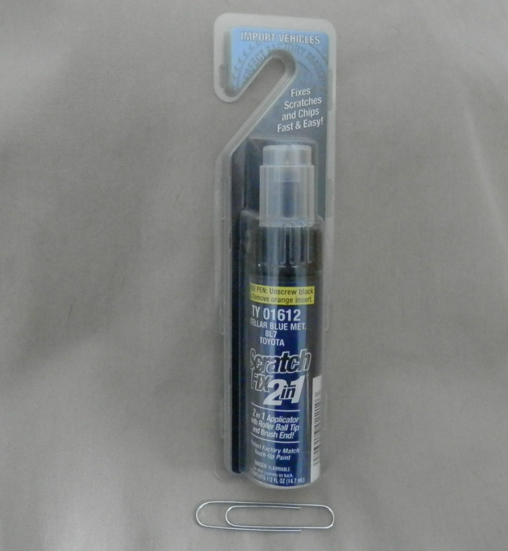 NEW Duplicolor Scratch Fix 2in1 Touch Up Paint TY 01612 Stellar Blue Metallic