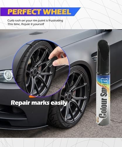 Black Touch-up Paint Pen for Car Scratch and Wheel Rim Repair