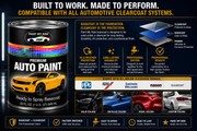 RTS Basecoat Paint Quart for 1997 Ford Pacific Gas and Electric Blue MX7001687
