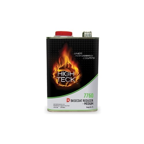 High Teck 7760-1 Medium D Basecoat Reducer, Liquid, 1 Gallon