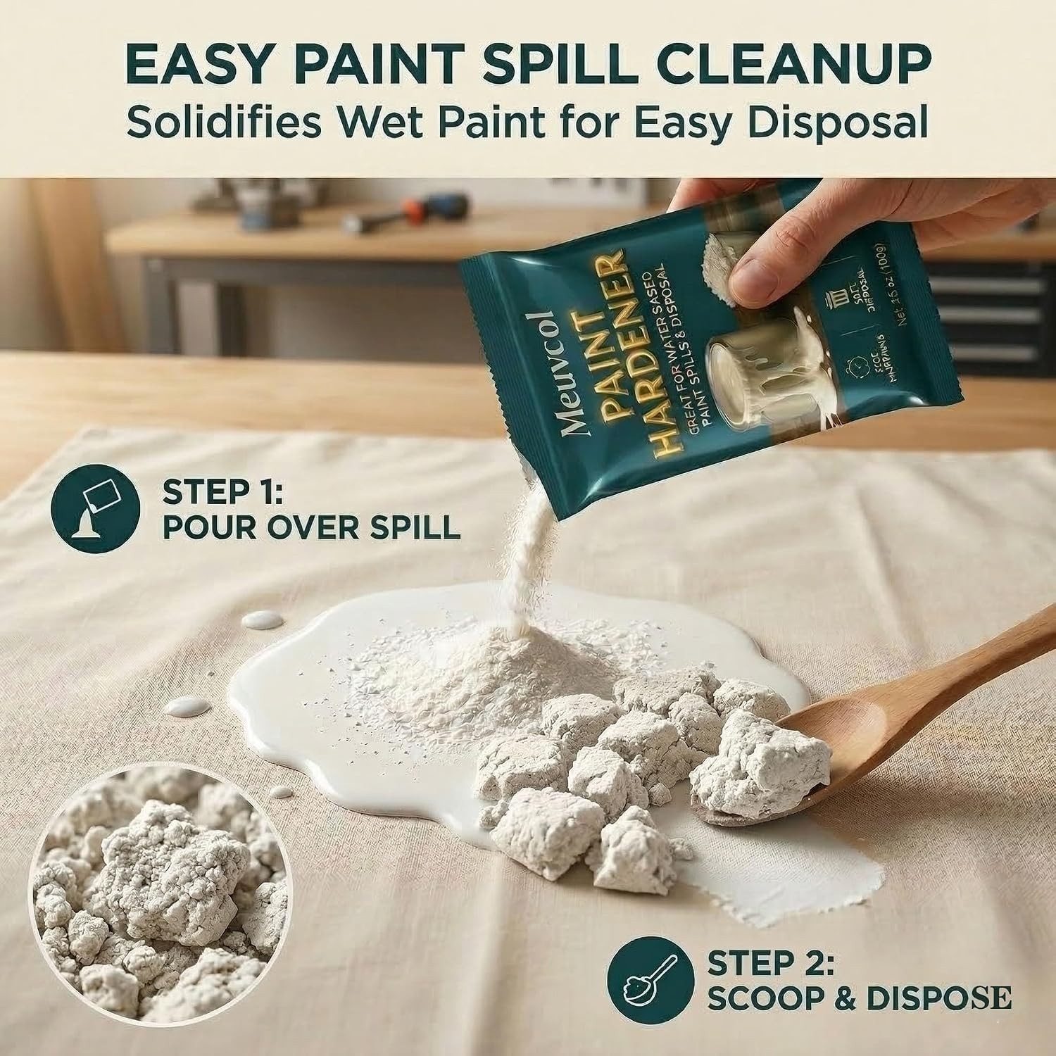 Fast-Acting Paint Hardener for Latex & Acrylic Paint