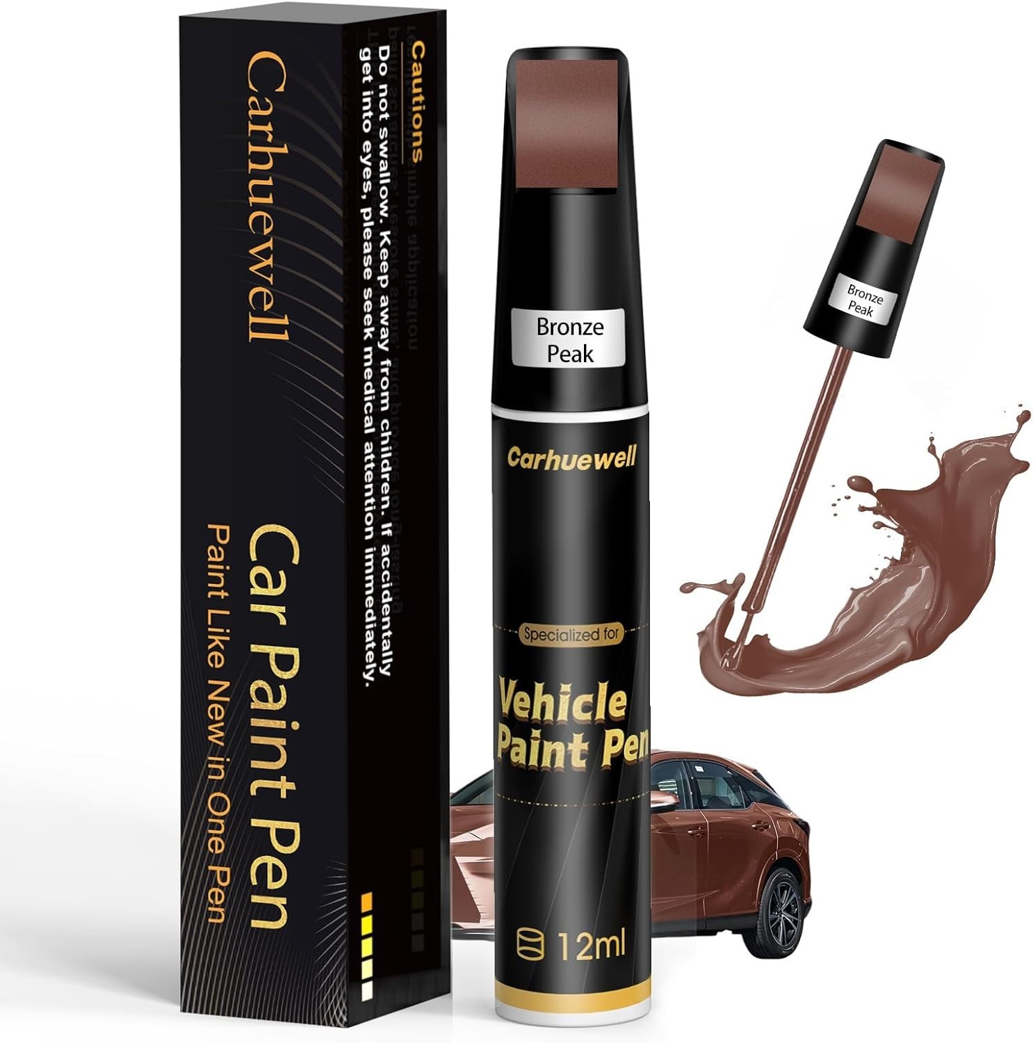 Bronze Touch Up Paint Pen – Effortless Scratch Repair for Automotive Surfaces