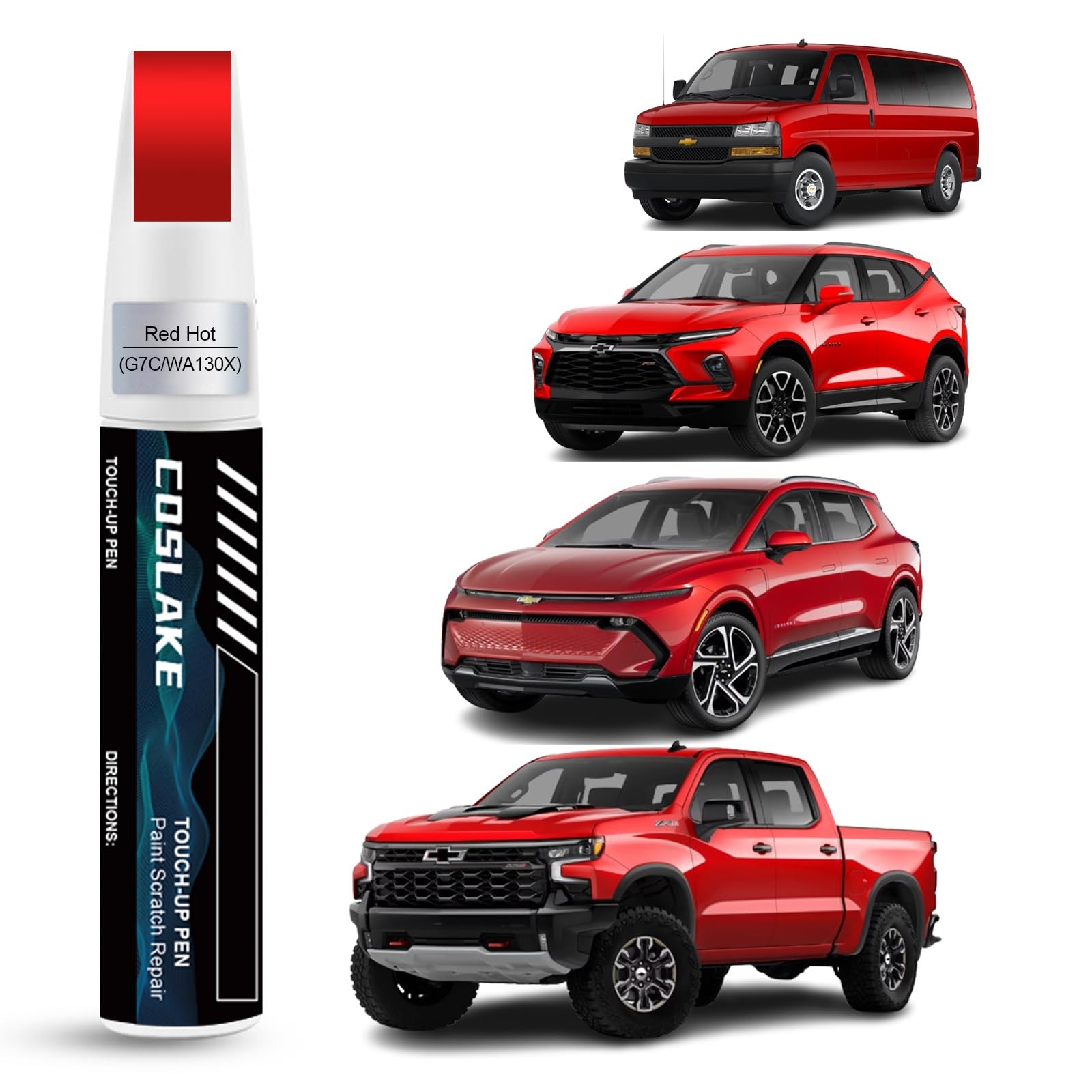0.41 Fl Oz (Pack of 1), Red Hot(G7C/WA130X) for 2026 Silverado/2025…