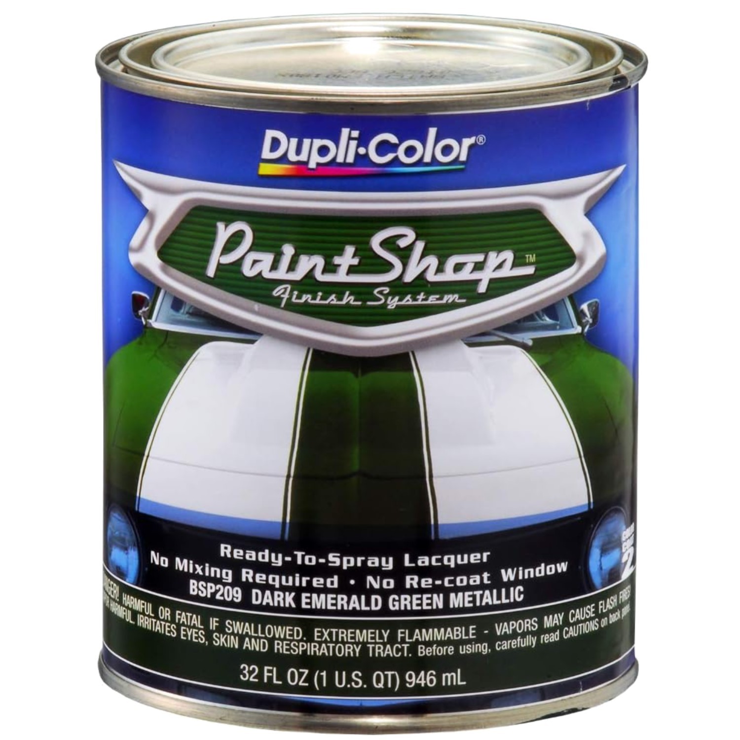 High-Quality Dark Emerald Green Vehicle Paint