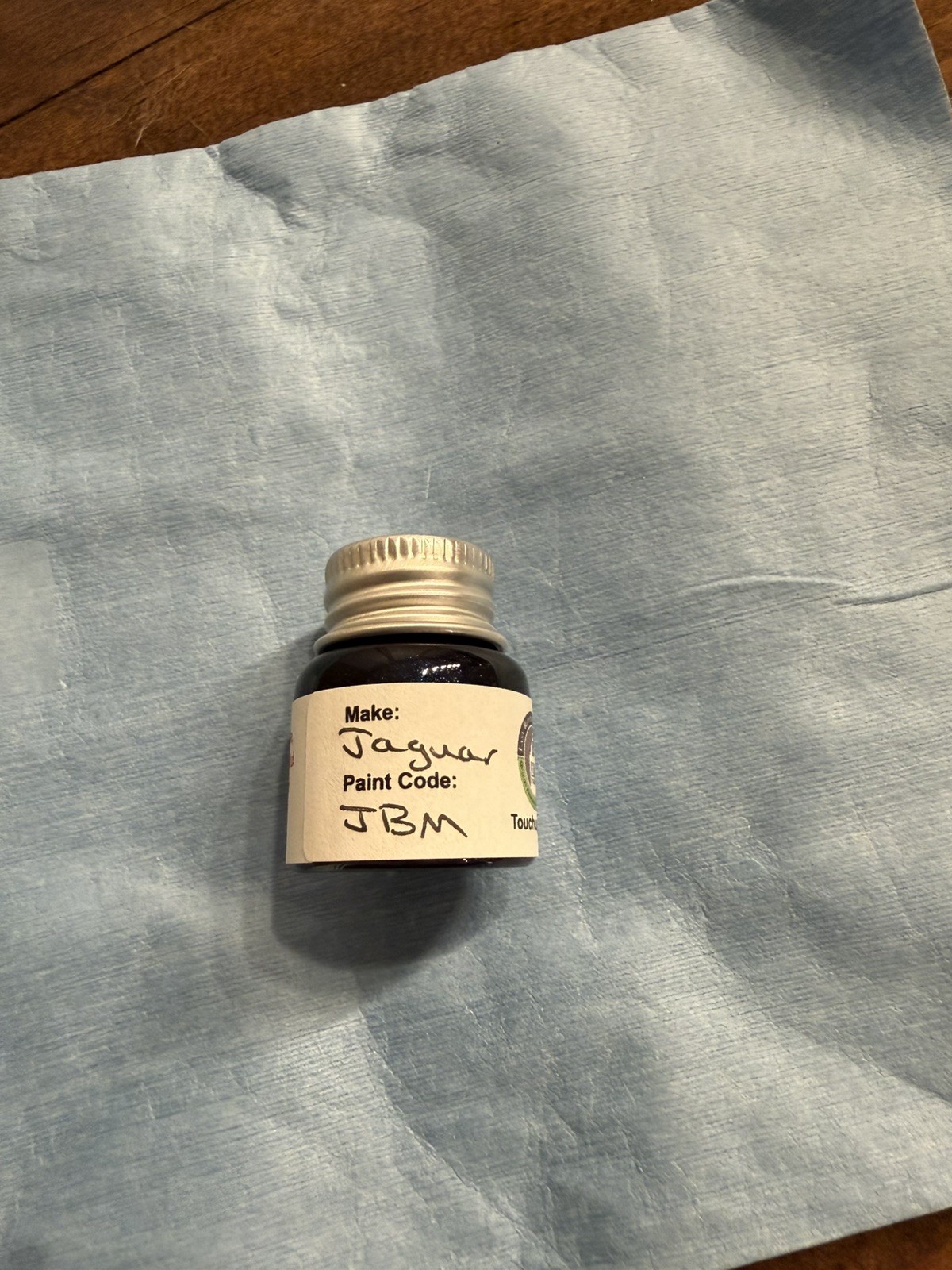 JAGUAR Genuine OEM Touch Up Paint – Paint Code JBM Dark Sapphire Pearl