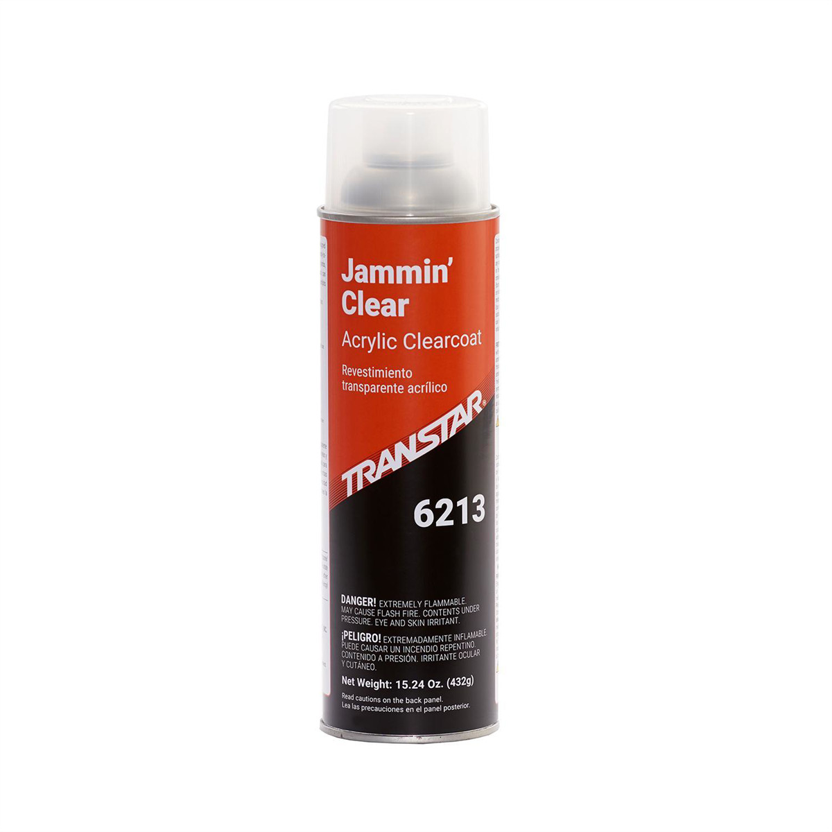 Transtar Autobody Products 6213 Fast Drying Jammin Clear Aerosol Can – 16 oz Net