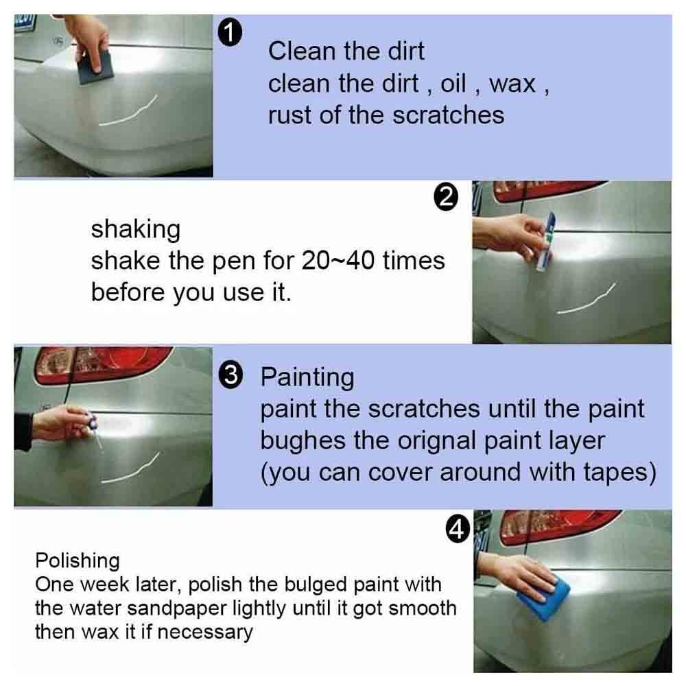 Car Paint Repair Pen Clear Scratch Remover Touch Up Pen For Auto Accessories USA