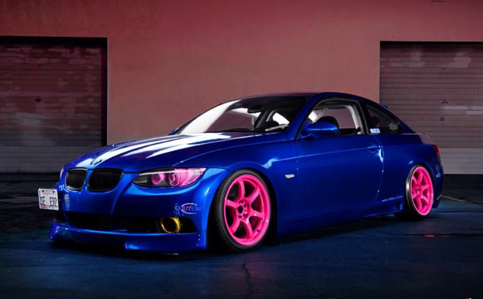 6PK Pink Spray Paint Wheels Rim Valve Cover Engine Caliper High Heat Coating