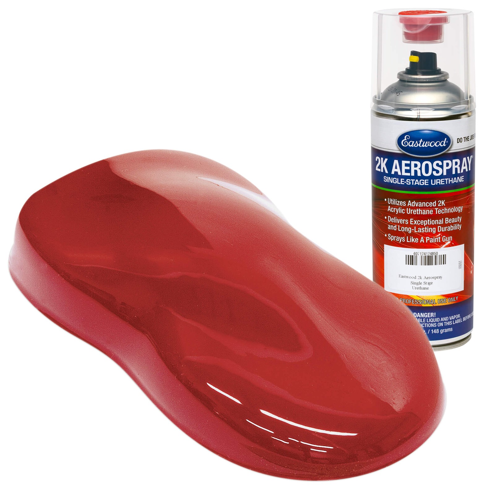 Eastwood 2k Aerospray Ford Candy Apple Red Single Stage Urethane Car Spray Paint