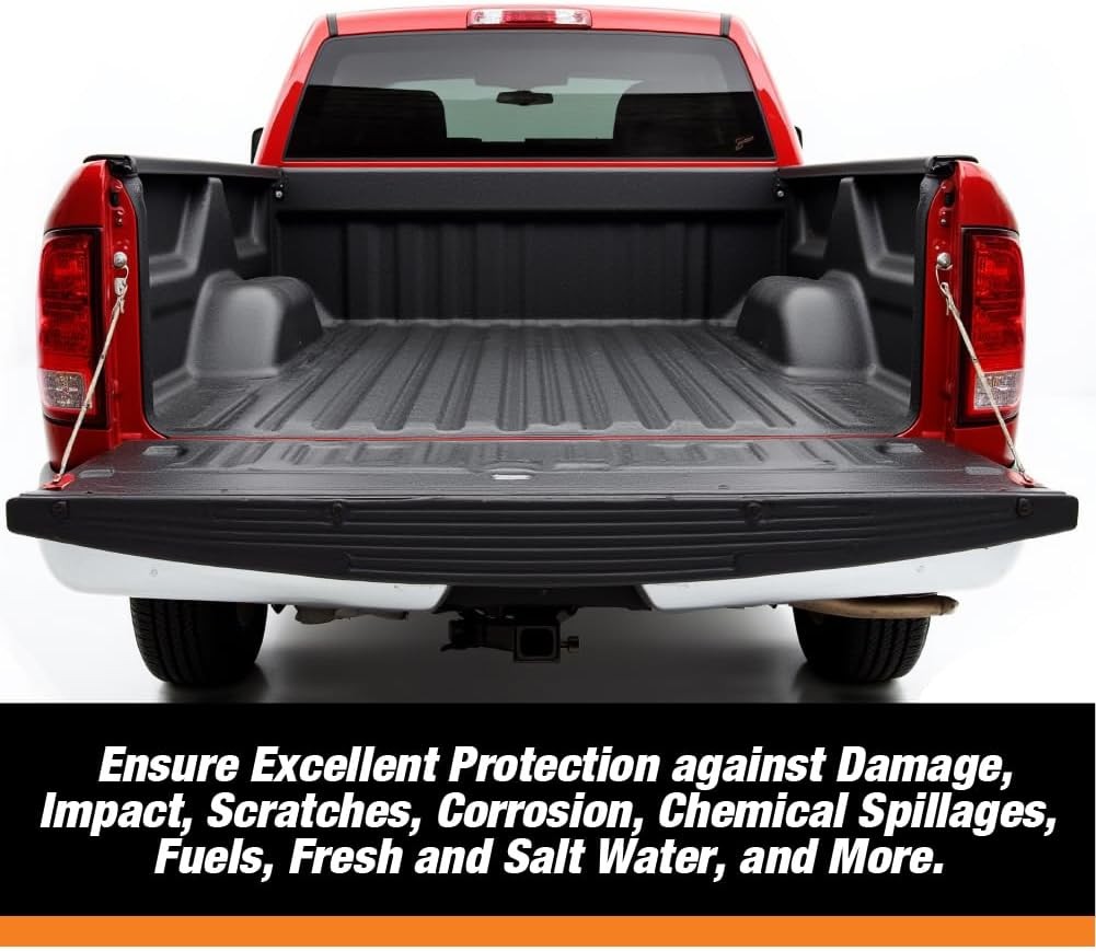 Rintek 1 Gal Spray-On Bed Liner Kit (2-Box) + Applicator Gun | 3:1 Urethane
