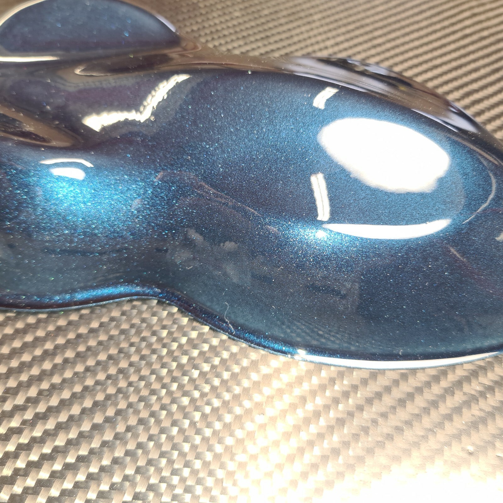 1 LITRE CANDY MIDNIGHT BLUE 3 STAGE TRANSLUCENT CANDY- READY TO USE-SPRAY GUN
