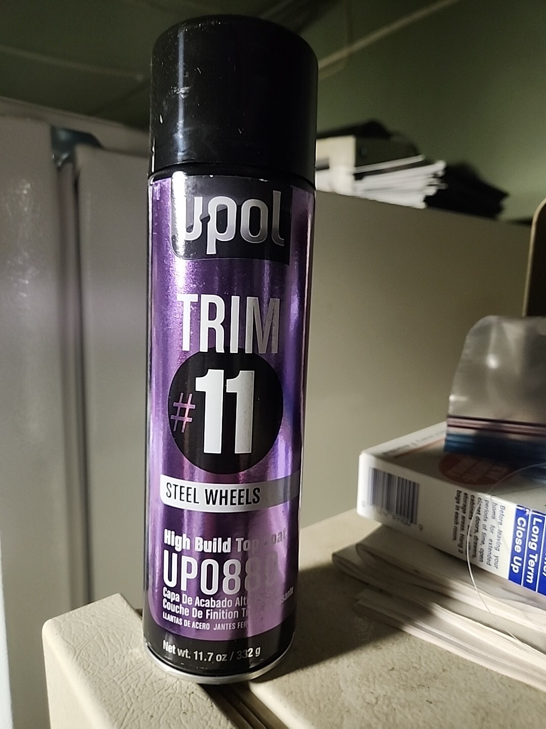 U-POL 880 TRIM #11 Steel Wheels High Build Top Coat Auto Body Aerosol 450 ml