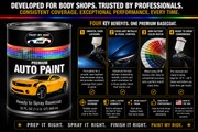 RTS Basecoat Paint Quart for 1997 Ford Pacific Gas and Electric Blue MX7001687