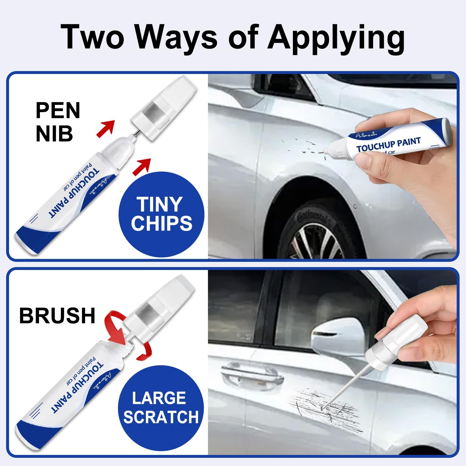 Polar White(149/9149) Touch Up 0.4 Fl Oz (Pack of 1), White (149/9149)