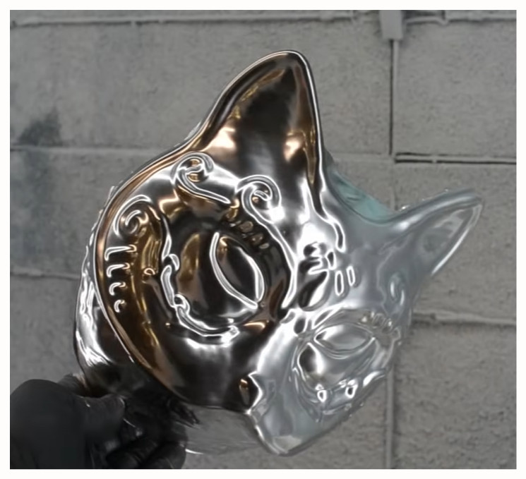 Chrome Metallic +Gloss Black Spray Paint Wheels Metal Fiberglass Smooth Custom