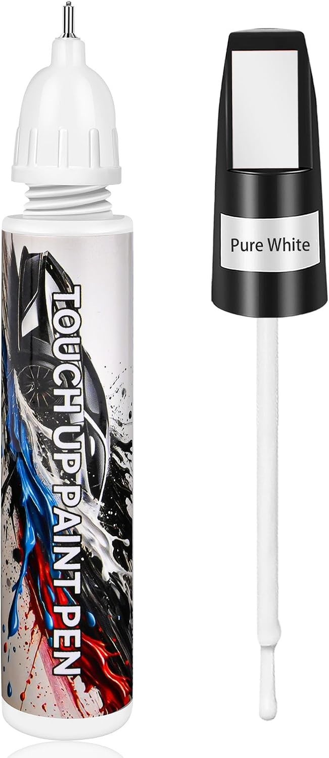 Touch Up Paint for Cars, White Car Paint Touch Up, Car Paint Scratch Repair, …