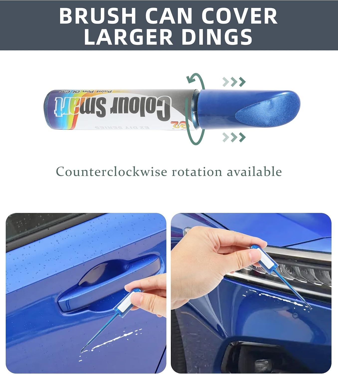 Blue Touch Up Paint Pen for Cars – Rust Resistant with No Color Discrepancy