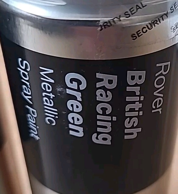 ROVER BRITISH RACING GREEN METALLIC SPRAY PAINT 300ML 2x CANS HALFORDS