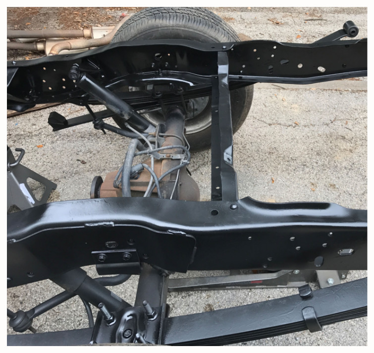 Satin Black Frame Chassis Spray Paint, Hard Surfaces Rust Salt Resistant Coating