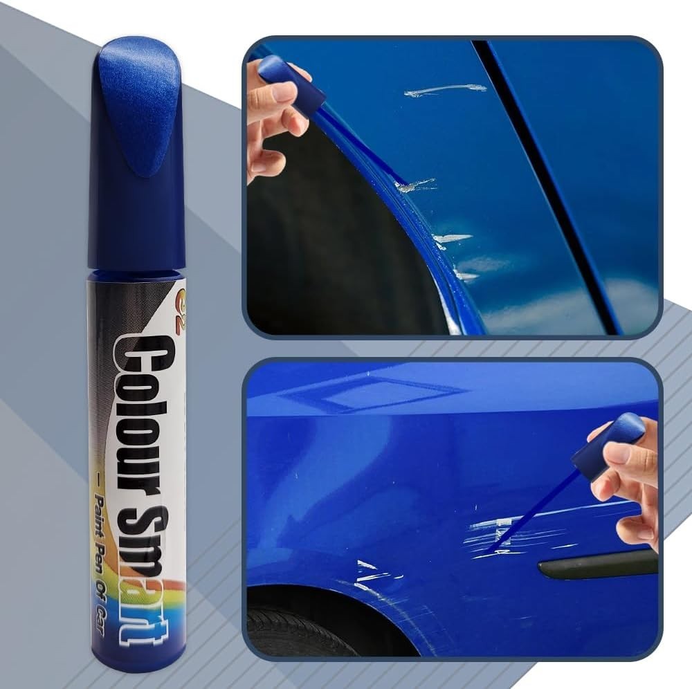 Blue Pearl Touch Up Paint For Cars, Automotive Car Paint Pen Scratch Repair