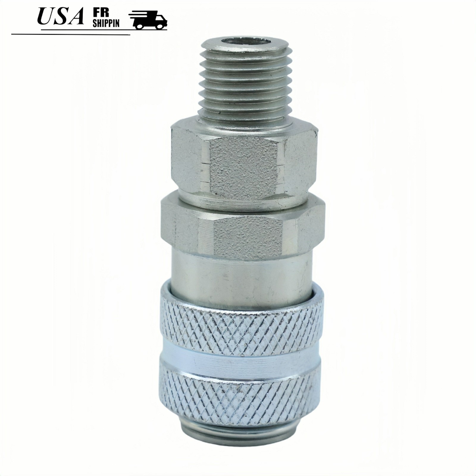 New Silver Heavy Duty Fuel System Coupler Fitting Tool 1PC Fits Cummins Cat