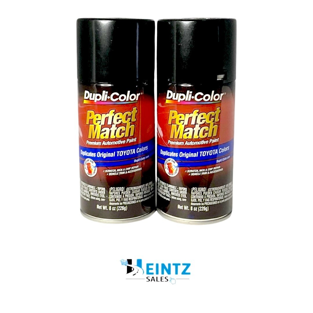 Duplicolor BTY1622 Perfect Match Toyota Black Sand Pearl 8oz – Code 209 (2 PACK)