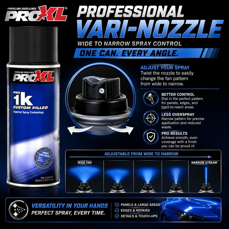 ProXL Basecoat Aerosol for 2018 Mercedes Polar White 149, 9149