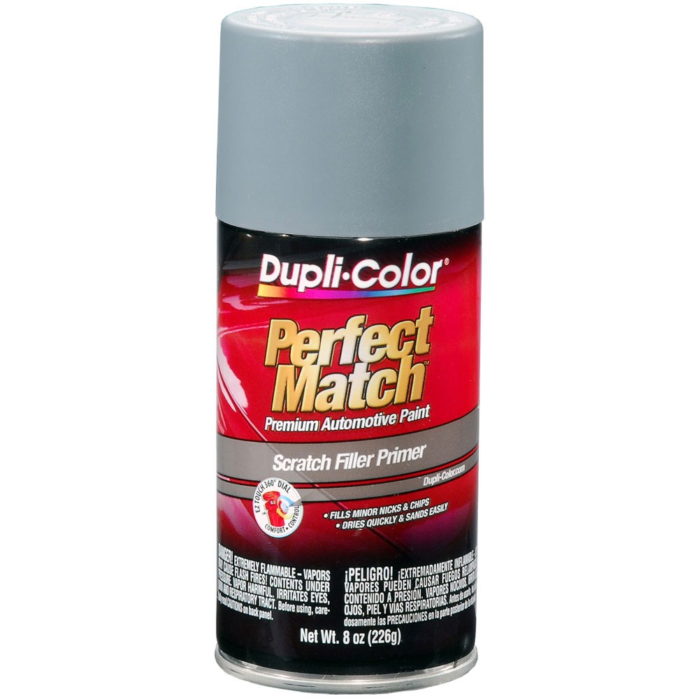 Duplicolor BPR0031, Perfect Match Scratch Filler Primer, Aerosol, Gray, 8 oz.