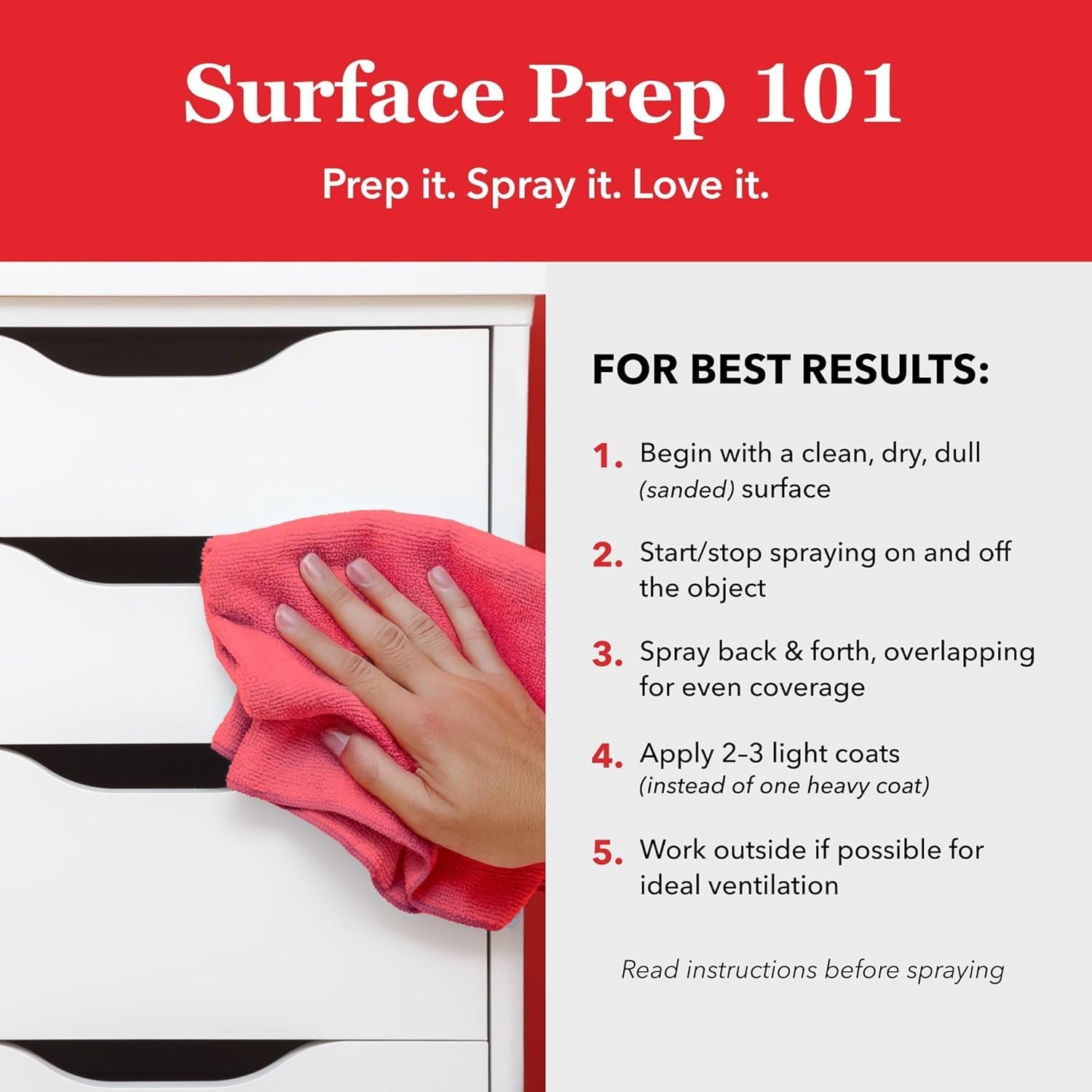 K0007 COLORmaxx Quick Dry Gloss White Spray Paint & Primer, 12 Oz Can – Easy Use