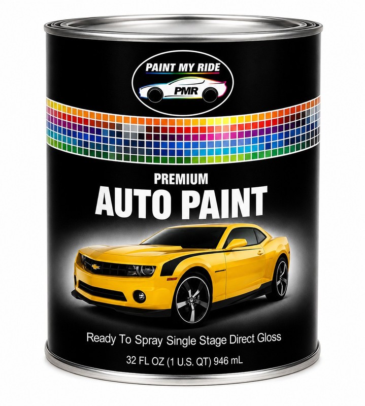 RTS Single Stage Direct Gloss Paint Quart for 2020 Dodge Delmonico Red PRV