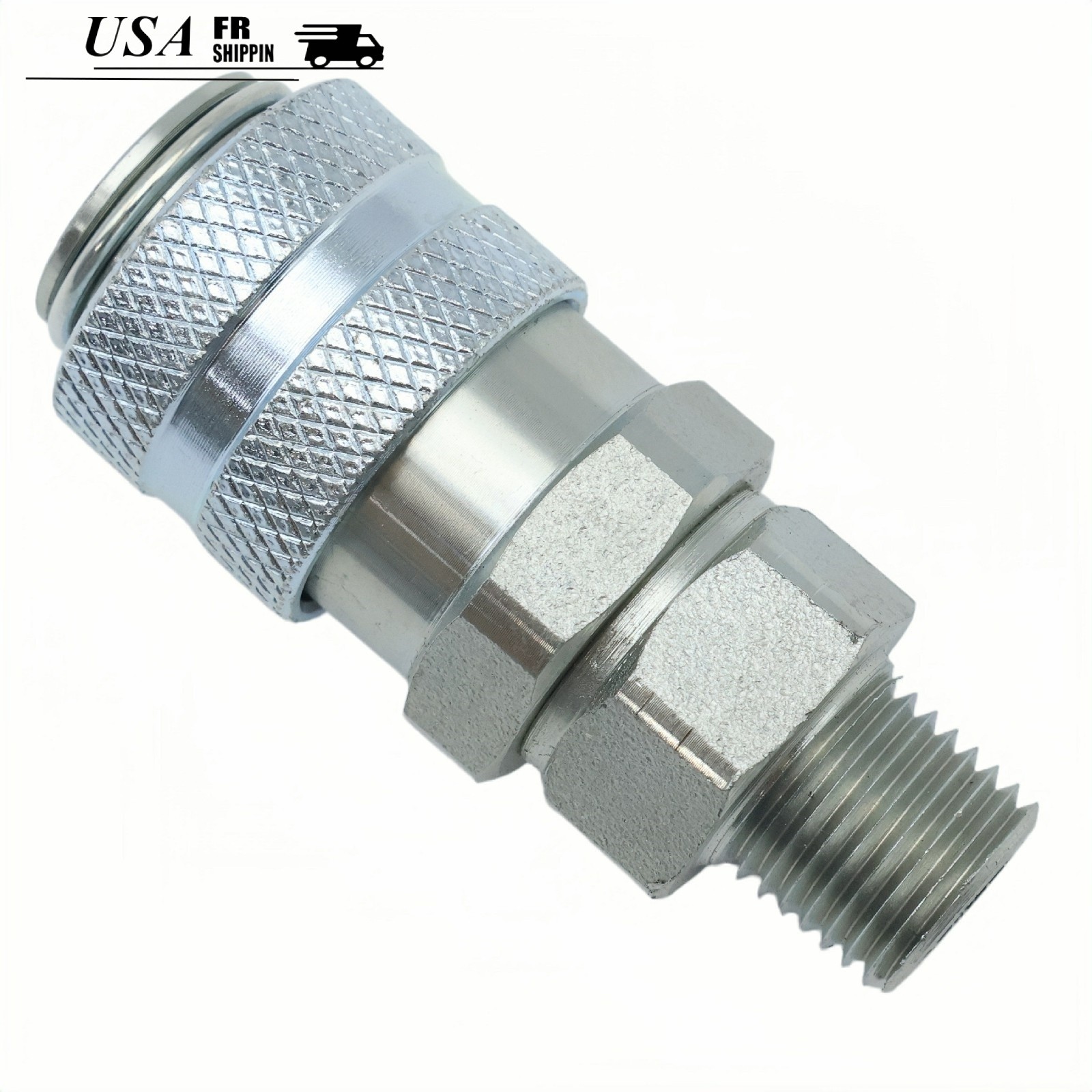 New Silver Heavy Duty Fuel System Coupler Fitting Tool 1PC Fits Cummins Cat