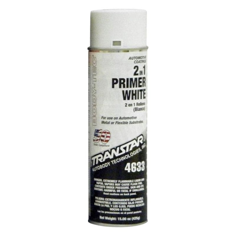 Transtar 4633 15 fl. oz. White 2-in-1 Aerosol Primer