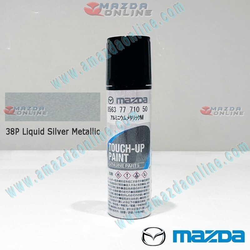 Mazda Japan Original Touch Up Paint 15ml x 1PC – 38P Liquid Silver Metallic