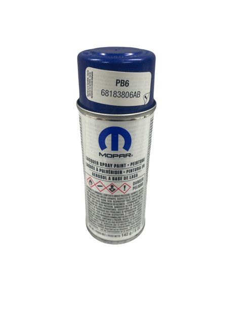 Chrysler Jeep Dodge Mopar DARK SPECTRUM PB6 5 OZ Lacquer Spray Paint