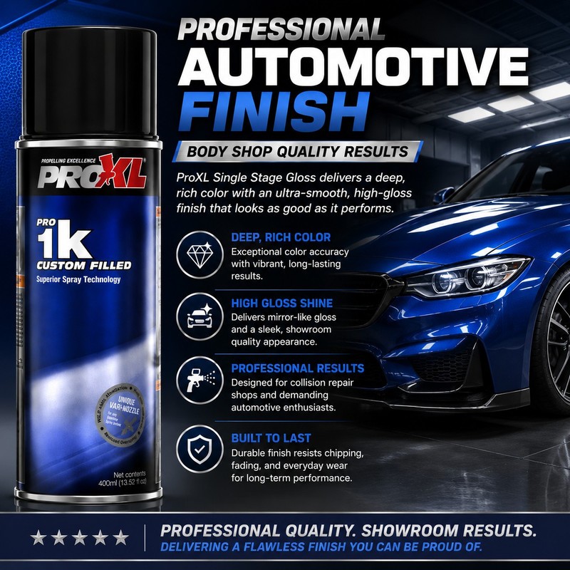 ProXL Single Stage Gloss for 2016 Mercedes Polar White 149, 9149