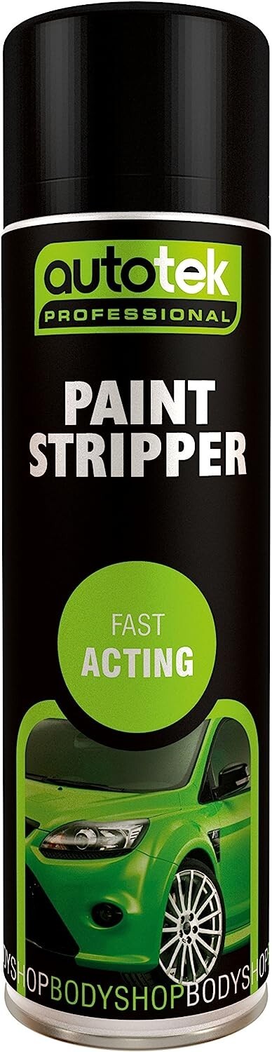 6 x 500ml AUTOTEK Varnish Lacquer Paint Stripper Remover Aerosol Can PS500+G+M