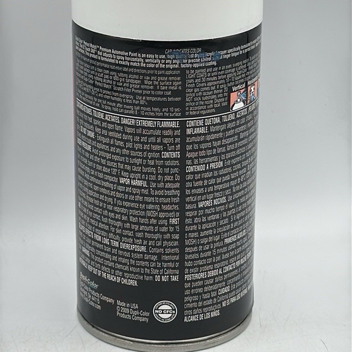 DUPLI-COLOR BGM0387 Perfect Match Pure White GM Touch Up Paint 8oz NEW