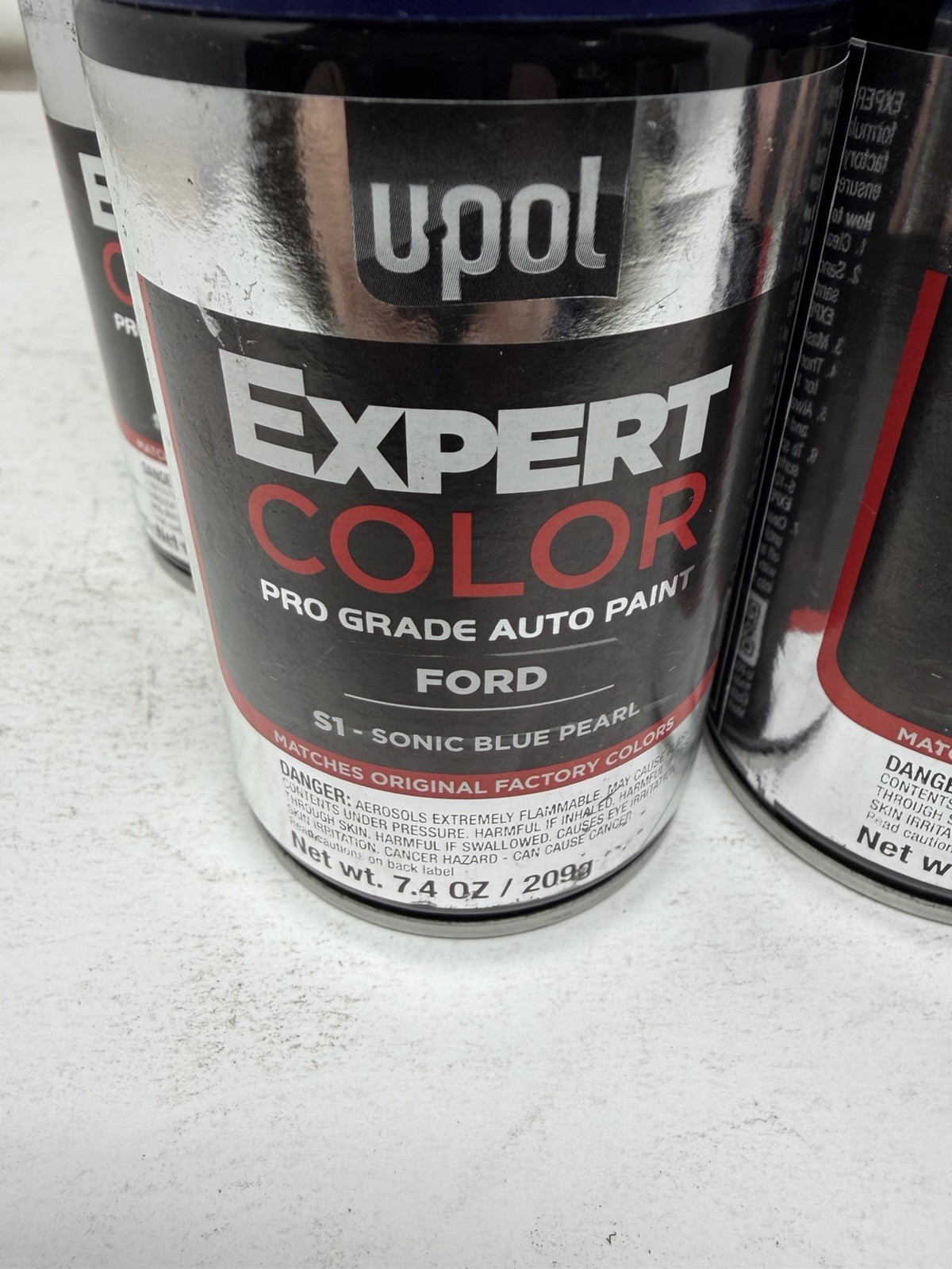 Upol 7.4oz Ford Pro Grade Auto Paint S1-Sonic Blue Pearl upfm701 5 pack