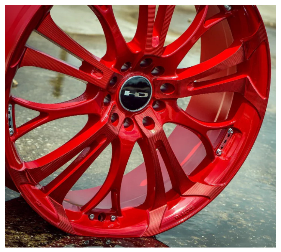 Gloss Red Wheels Spray Paint Rims Steel Aluminum Plastic +Primer Coating 3 Cans