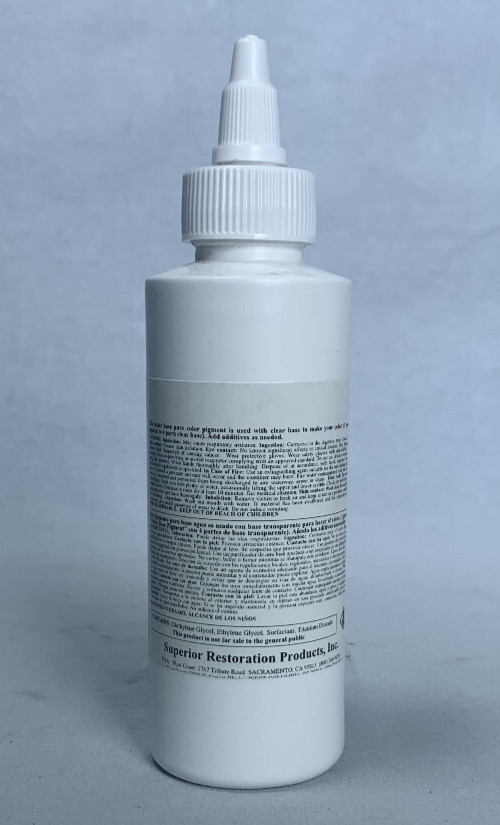 Water Base Pigment 101 White WBP-4 Superior Restoration Carpet Vinyl Leather